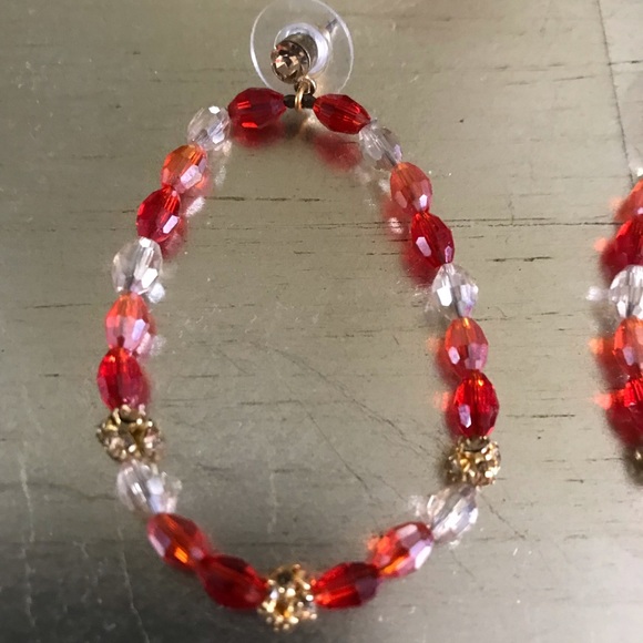 PERFECT FOR HOLIDAYS-BRAND NEW  HOOP EARRINGS! - Picture 3 of 6